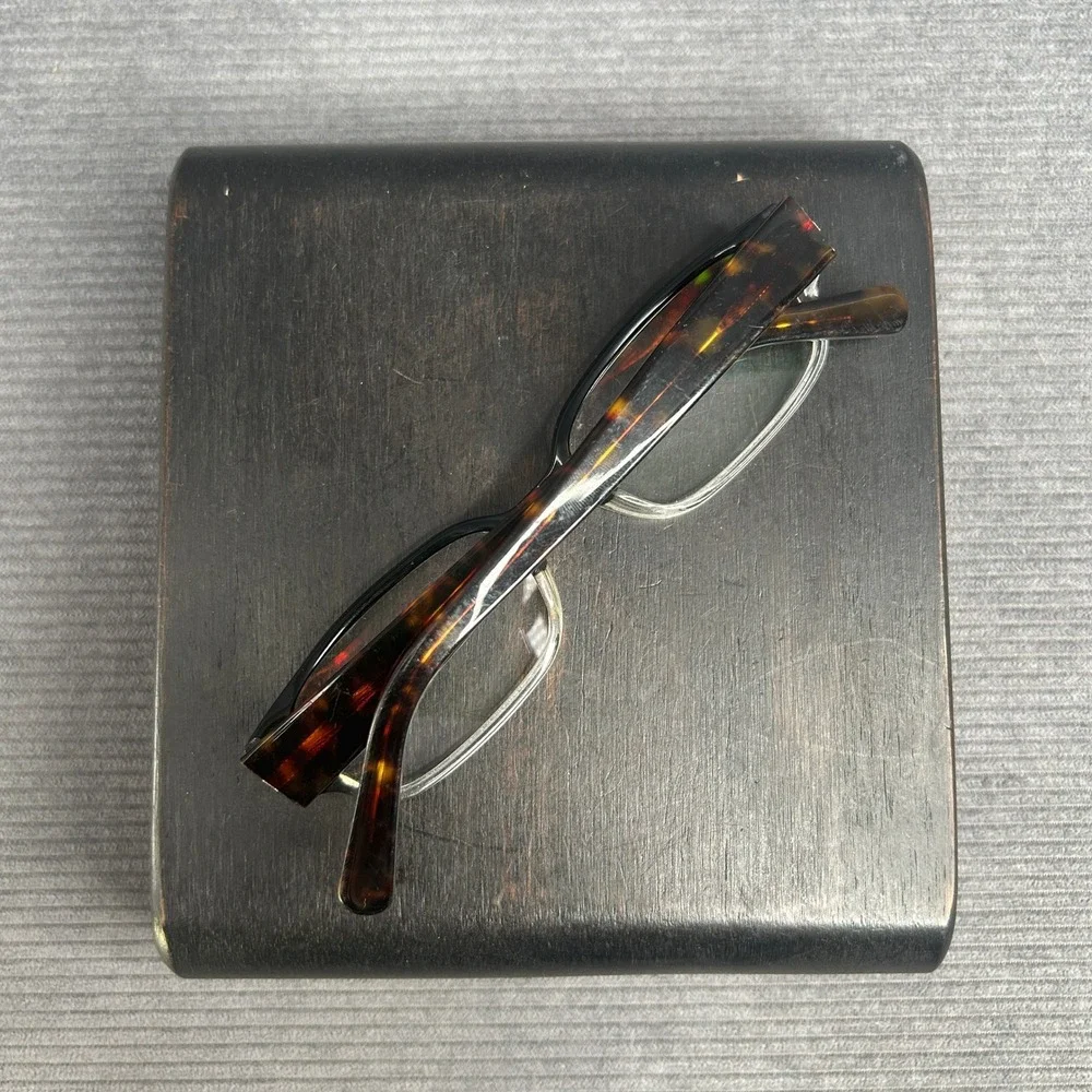 Eyewear Elements Handmade Two Tone Black Tortoise Y2k Eyeglass Frames 121851-001